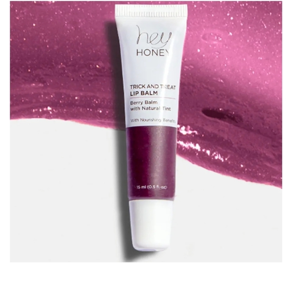 NIB Hey Honey Trick And Treat Berry Lip Balm - Picture 2 of 6